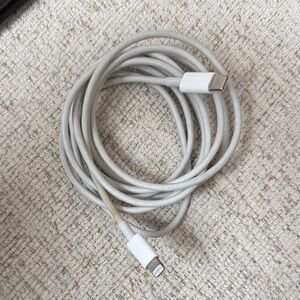 USB-C to Lightning Cable - White